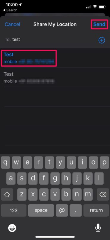 اشتراک گذاری لوکیشن توسط Find My در آیفون و آیپد