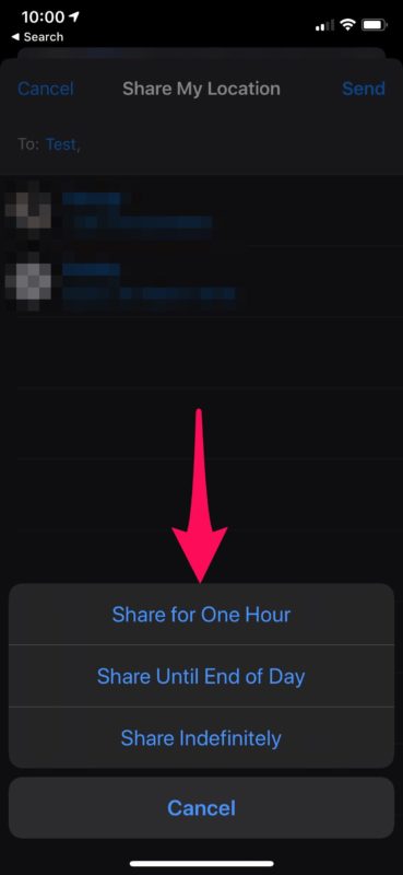 اشتراک گذاری لوکیشن توسط Find My در آیفون و آیپد