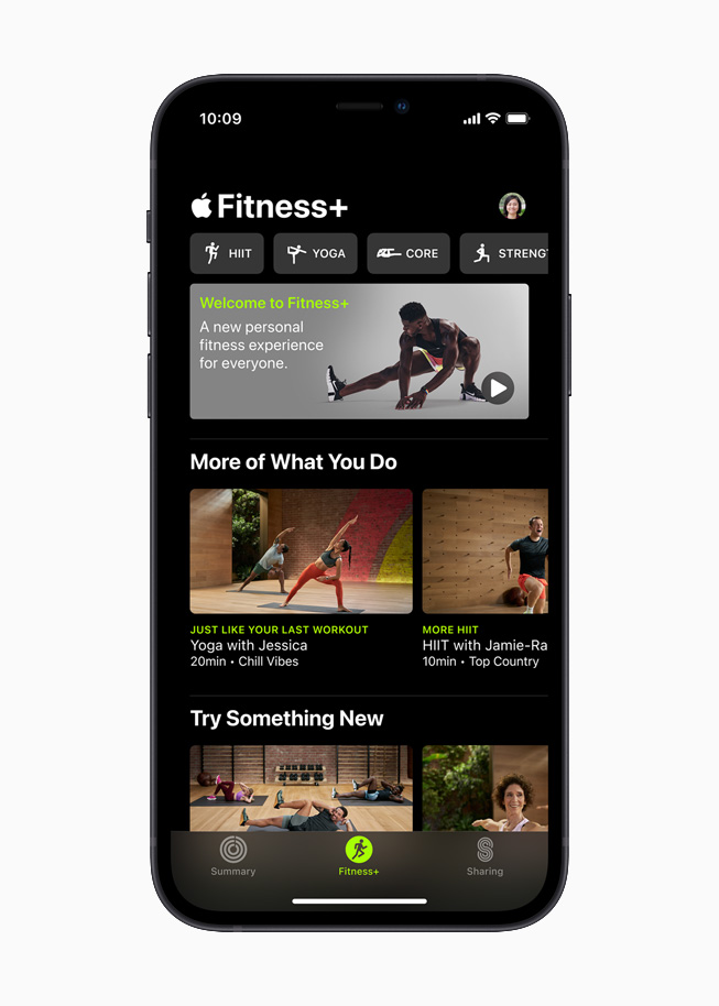 نحوهی تماشای +Fitness در آیفون