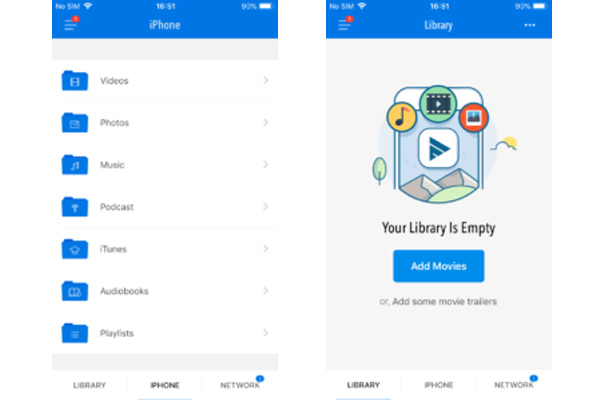 PlayerXtreme Media Player پلیری برای پخش فیلم در آیفون و آیپد