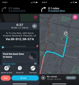 بهترین برنامه مسیریابی آیفون: ویز Waze