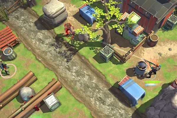 بازی Space Marshals 2 از بهترین بازی های اکشن آیفون