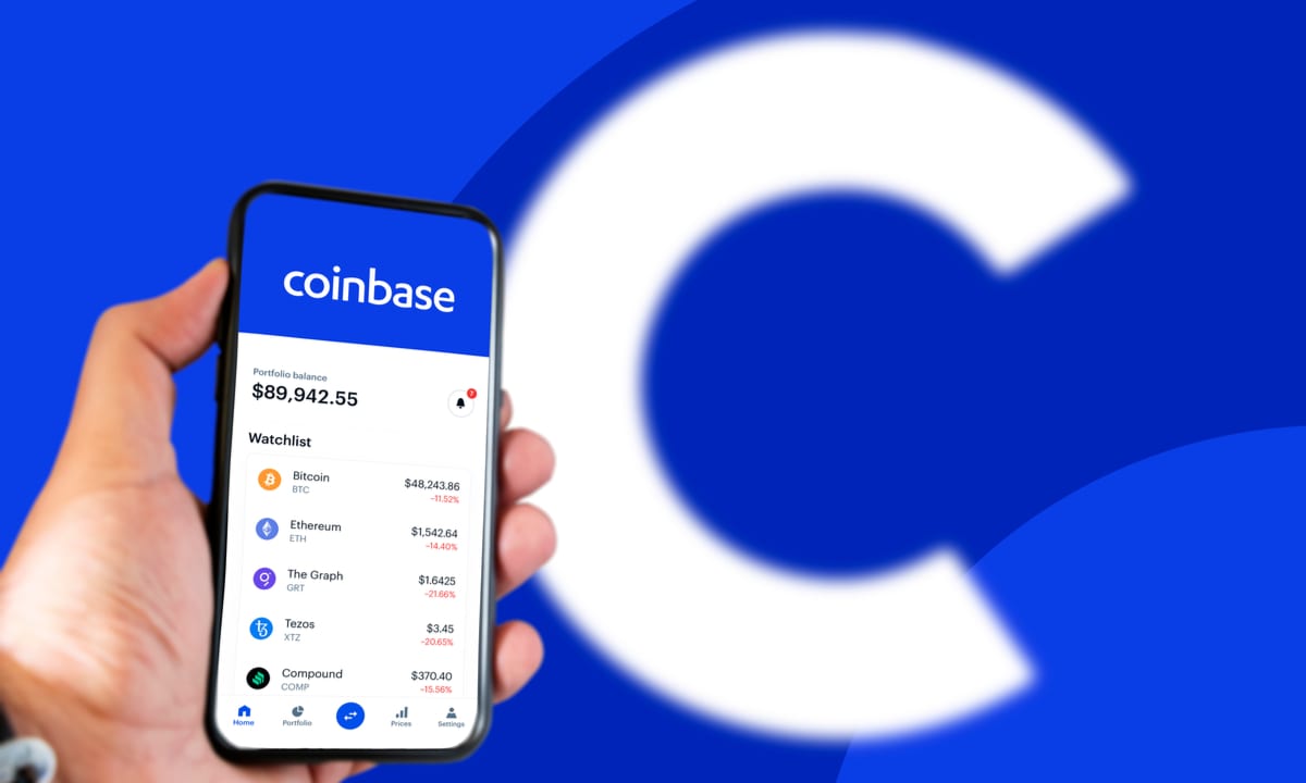 بهترین اپلیکیشن ارز دیجیتال برای آیفون - Coinbase