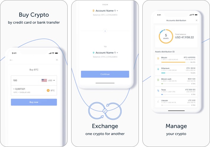بهترین اپلیکیشن های ارز دیجیتال - Ledger Live