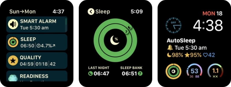 اپلیکییشن تنظیم خواب Apple Watch