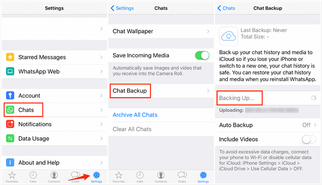 آموزش نحوهی انتقال اطلاعات whatsApp از آیفون قدیمی به آیفون جدید