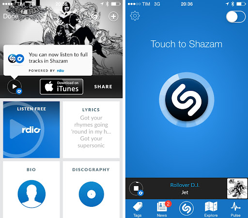 معرفی و دانلود برنامه Shazam ++ برای آیفون