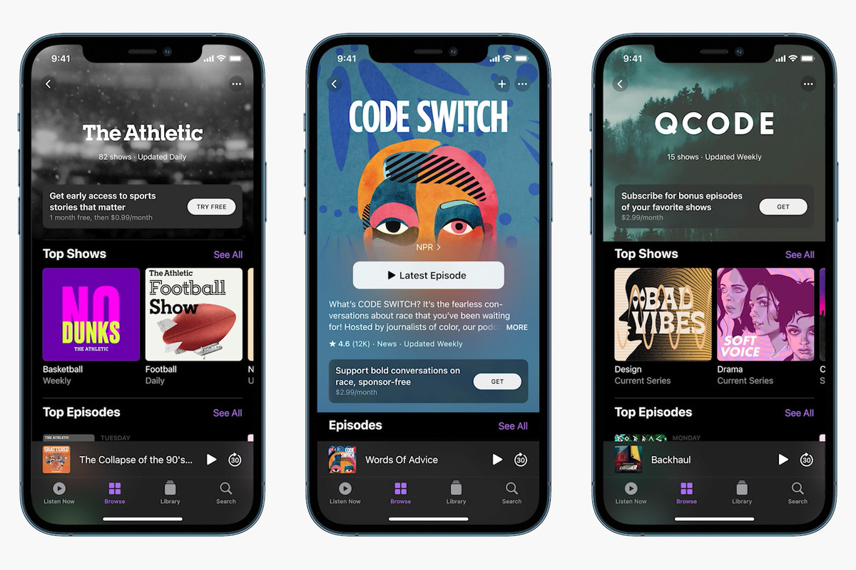 معرفی و دانلود برنامه Apple Podcast
