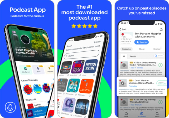 Podcast App برای آیفون