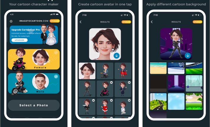 برنامه Cartoonize