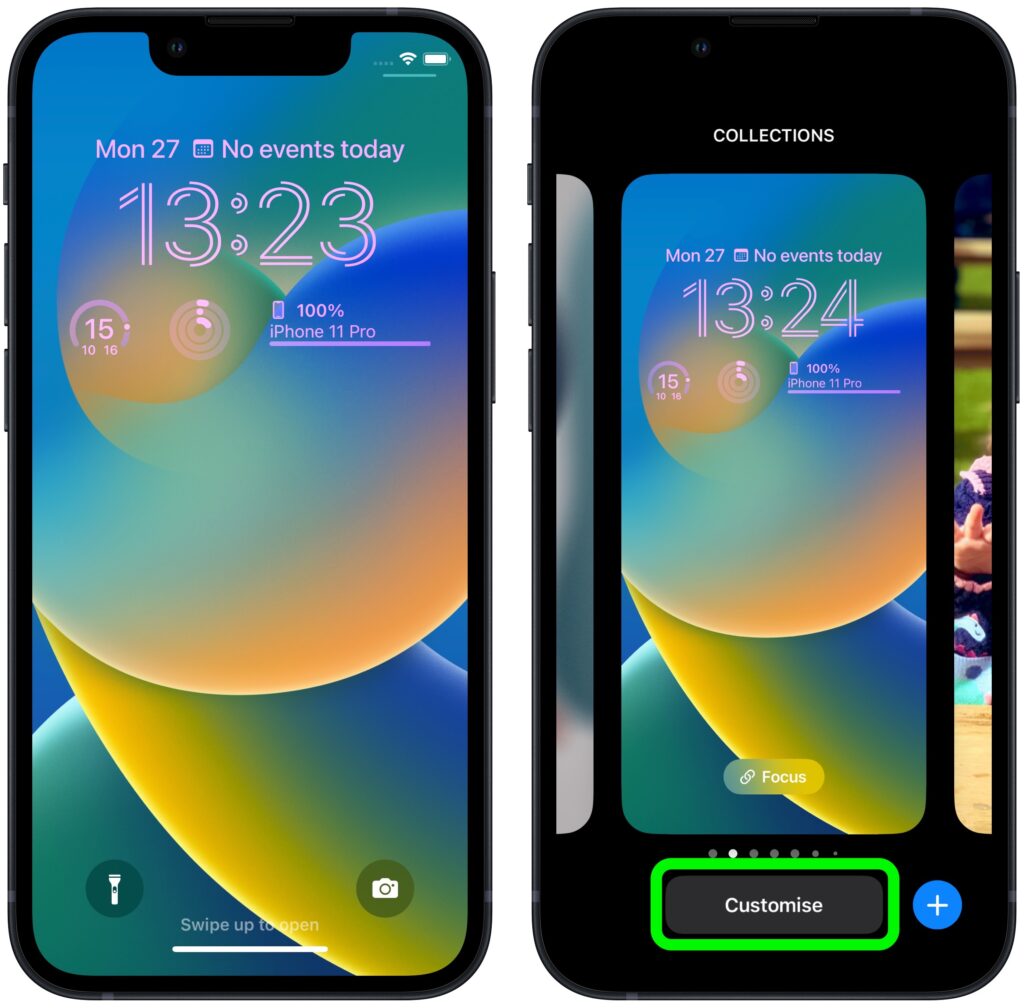 نحوه تغییر فونت ساعت در صفحه قفل iOS 16