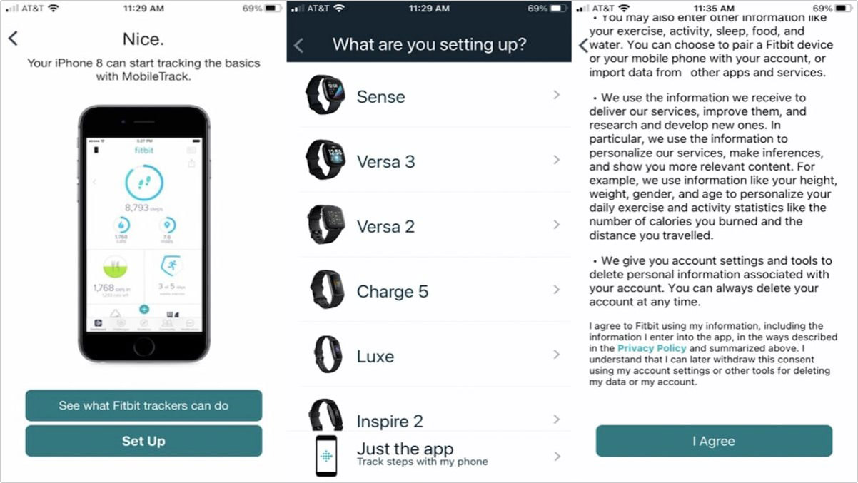 اتصال ساعت Fitbit به آیفون
