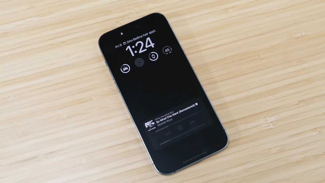 تغییرات صفحه نمایش همیشه روشن در iOS 16.2