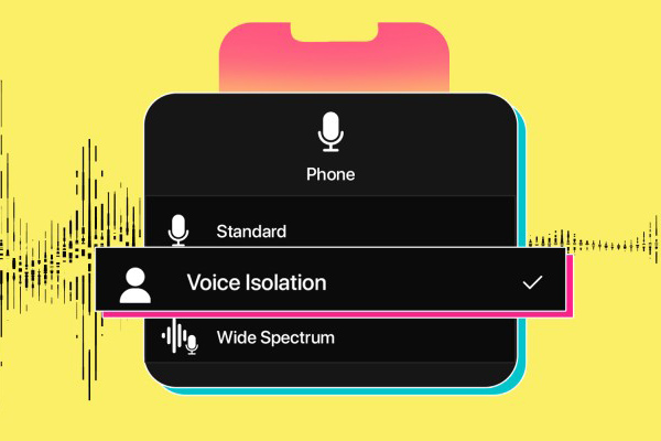 فعال کردن قابلیت Voice Isolation