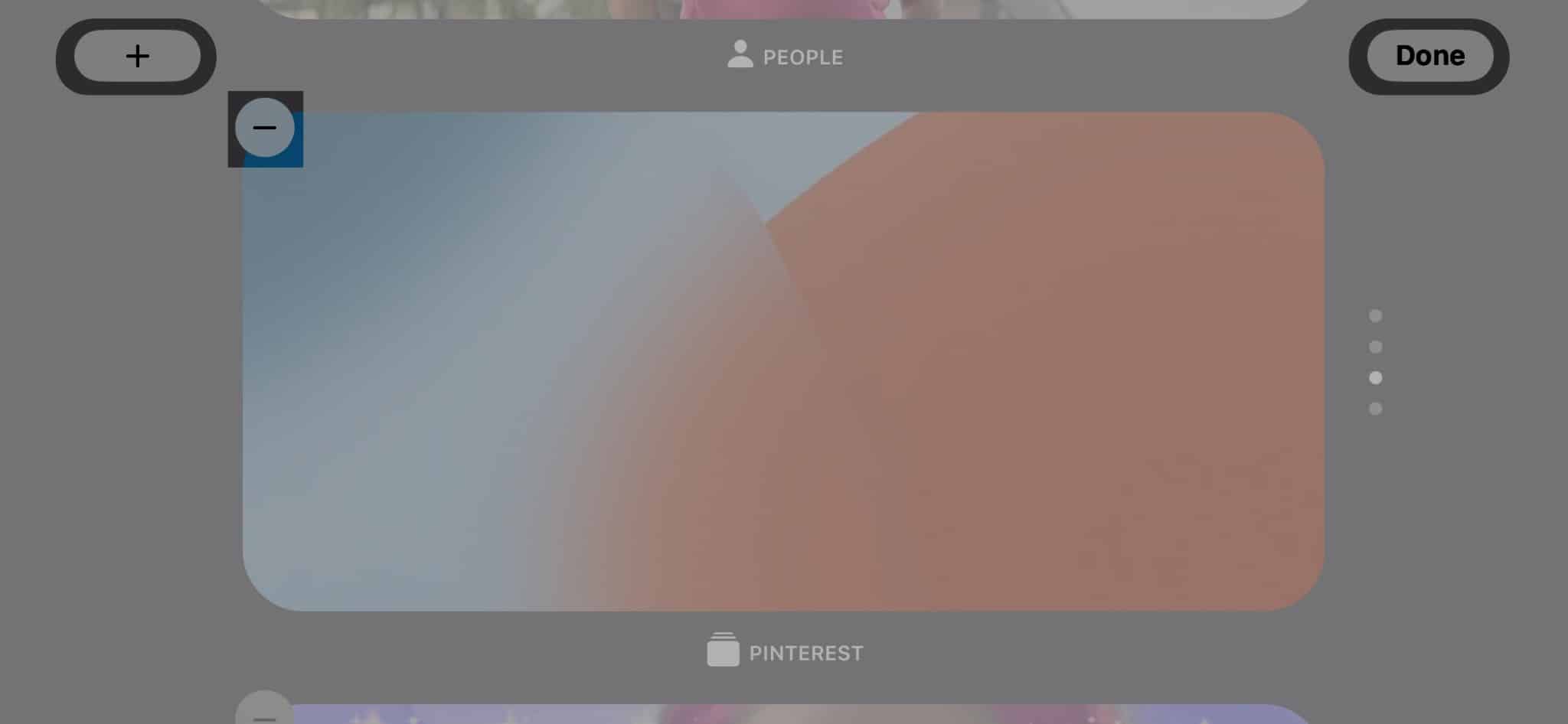 تنظیمات مربوط به تصاویر در StandBy Mode