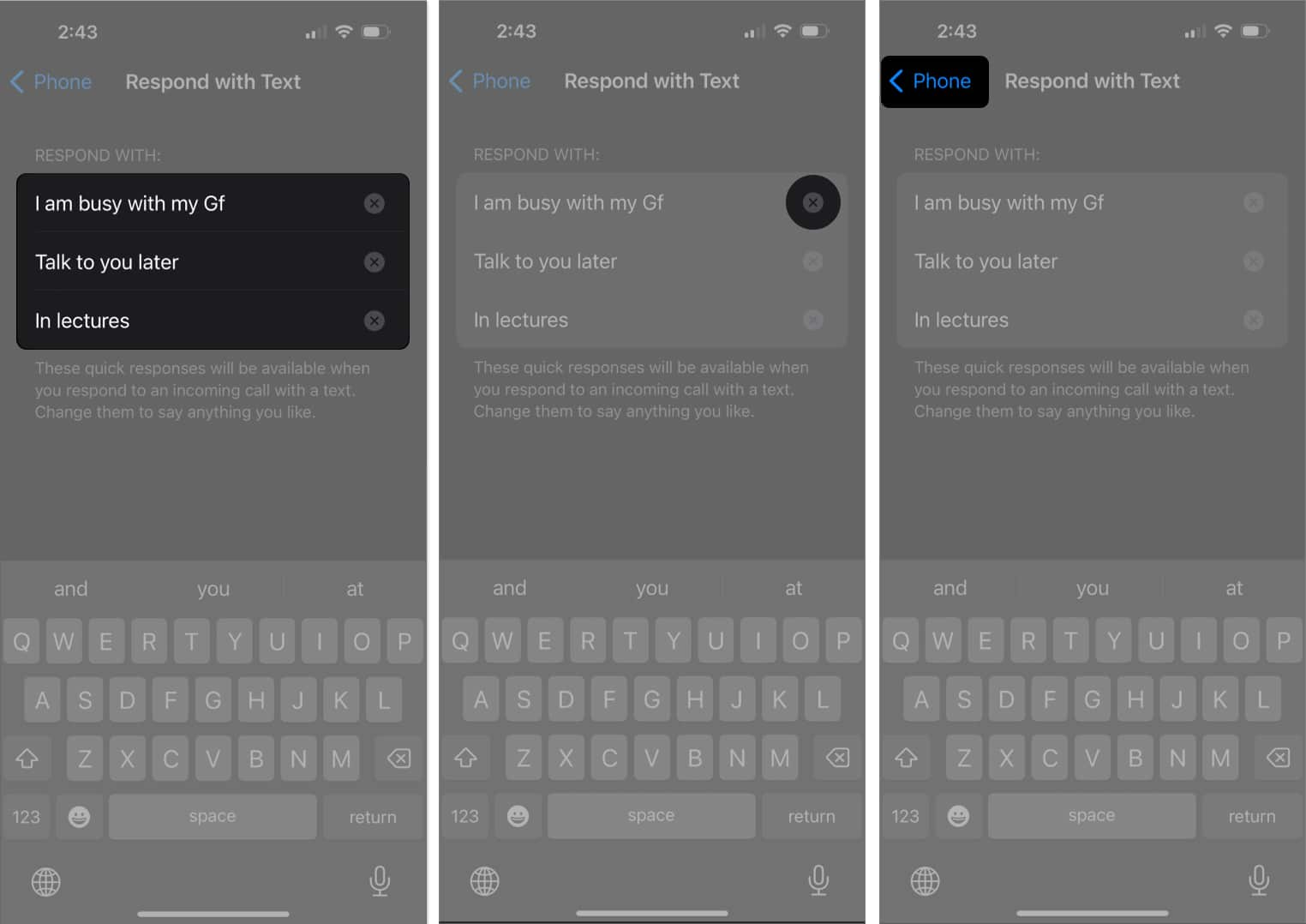 گزینه Phone را انتخاب کنید