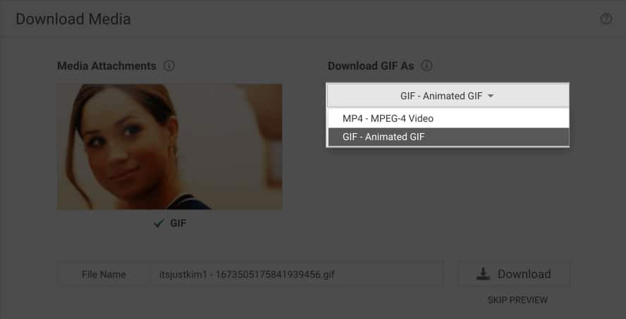Download را انتخاب کنید
