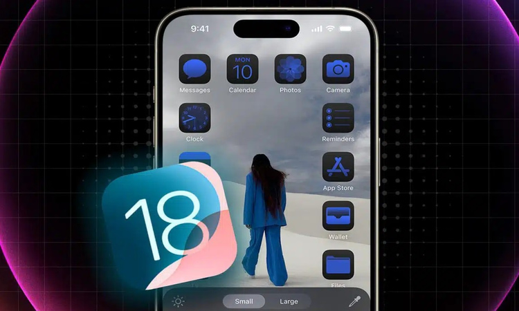 نحوه شخصی سازی هوم اسکرین آیفون در آپدیت iOS 18