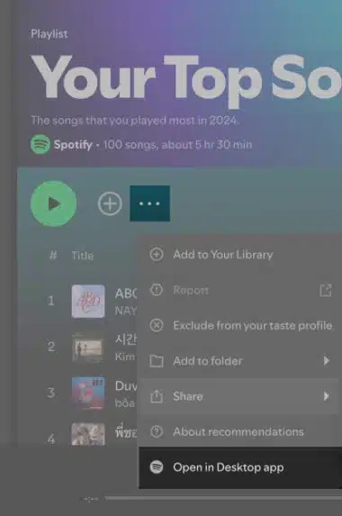 دانلود Spotify Wrapped در مک