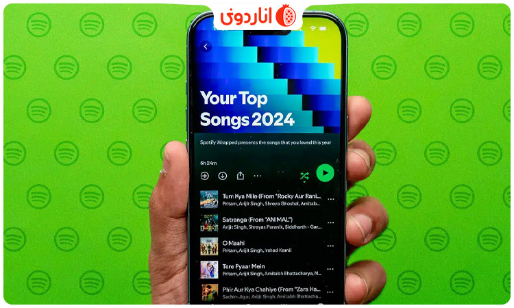 نحوه مشاهده آمار و آهنگ‌های محبوب اسپاتیفای با Spotify Wrapped